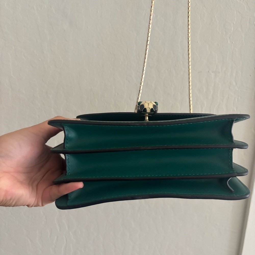 Bulgari serpenti forever handbag in green - Picture 9 of 16